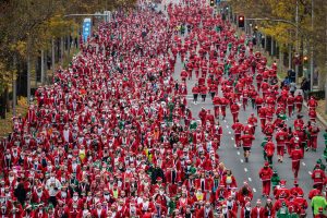 Santa Claus Race