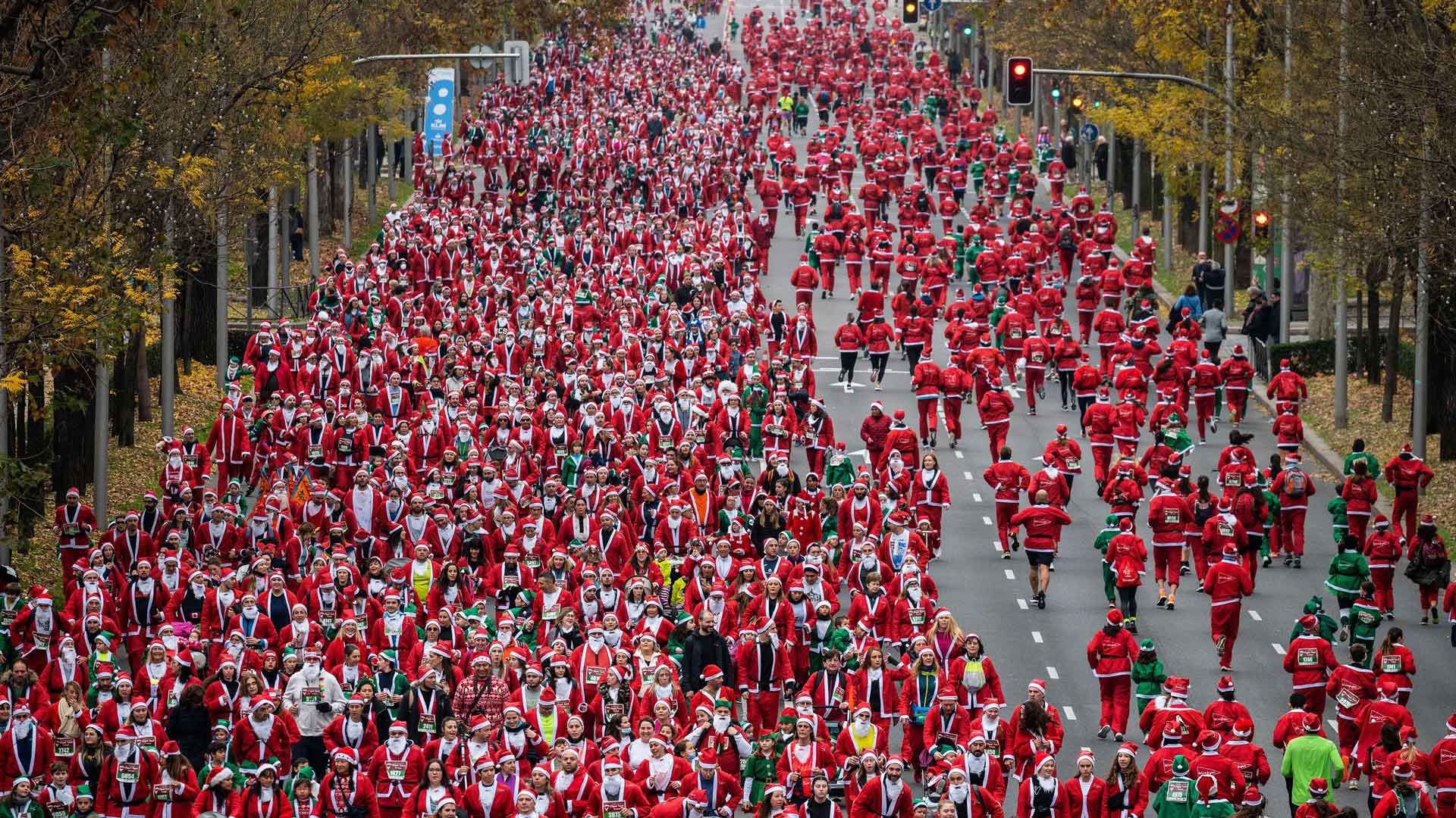 Santa Claus Race