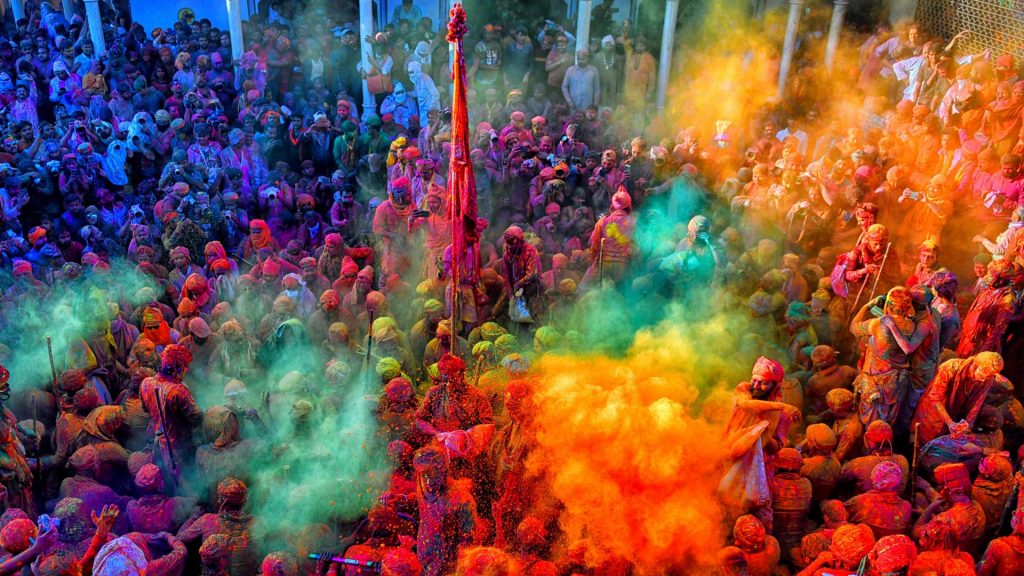 Colorful Holi