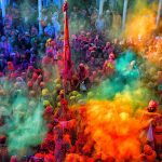 Colorful Holi