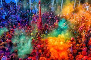 Colorful Holi