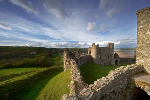 Llansteffan Castle Wales