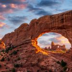 Sunset Arches NP