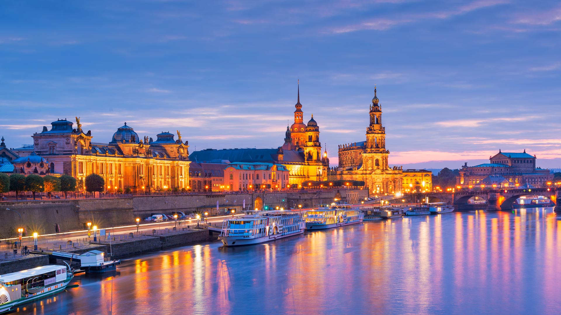 Dresden Elbe Bing Wallpaper Download