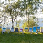 Colorful Beehives