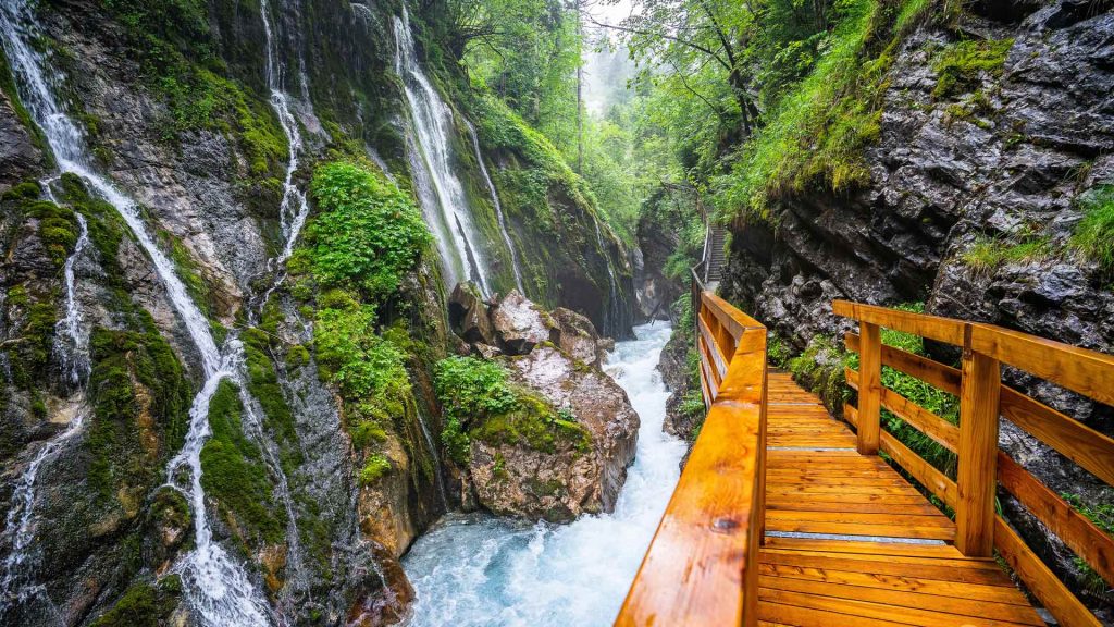 Hintersee Waterfall