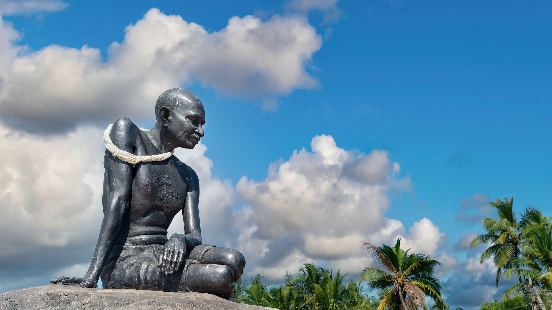 Statue Gandhi