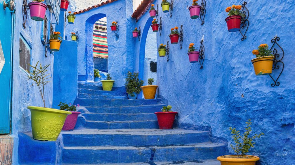 Blue Morocco