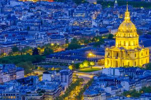 Pantheon Paris Night