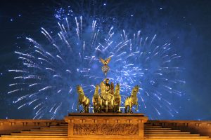 Brandenburg Gate Fireworks